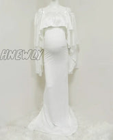 Hnewly Mermaid Maternity Dresses For Photo Shoot Pregnant Women Pregnancy Dress Photography Props